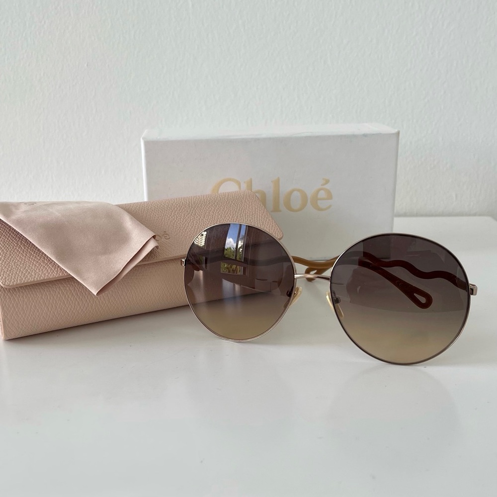 CHLOÉ Round Wave Sunglasses *NEW WITHOUT TAGS*